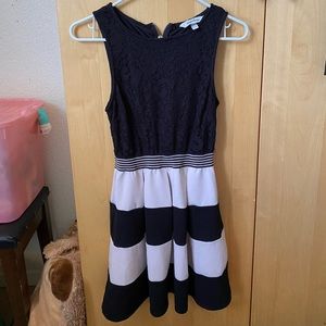 Speechless. Small. Woman’s dress. Black and pink